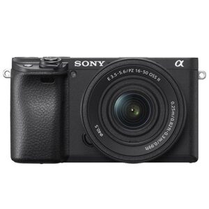 Sony a6400 Mirrorless Camera in Black with 16-50mm Lens