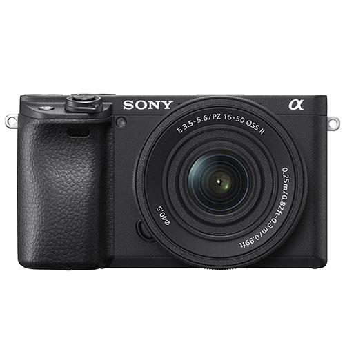 Sony a6400 Mirrorless Camera in Black with 16-50mm Lens